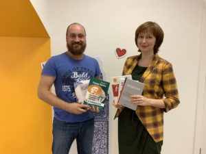 Экскурсия по языковому центру Smart Education и интервью с руководителями Надеждой Салганской и Екатериной Яворской.